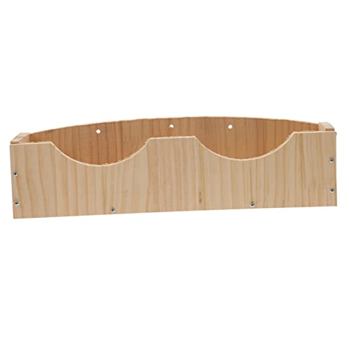 CORHAD Grasständer aus Holz für Kaninchen Heimtierbedarf Hasenbehälter Futterhäuschen für Kaninchen Nager Heubox Heu Futterbehälter Futterrinne für Kaninchen Hamsterbehälter hölzern CORHAD Grasständer aus Holz für Kaninchen Heimtierbedarf Hasenbehälter Futterhäuschen für Kaninchen Nager Heubox Heu Futterbehälter Futterrinne für Kaninchen Hamsterbehälter hölzern von CORHAD