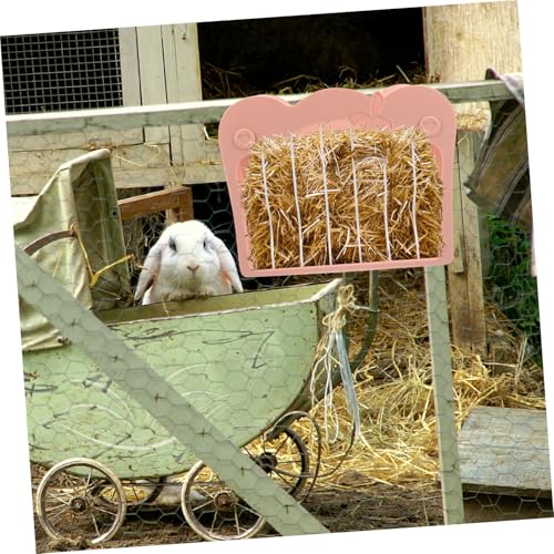 CORHAD Großer Kaninchenfutterhalter aus Sicherem Kunststoff Abnehmbarer Heurack für Meerschweinchen und Hamster Platzsparend Einfach zu Montieren Futterverschwendung Praktisches Zubehör CORHAD Großer Kaninchenfutterhalter aus Sicherem Kunststoff Abnehmbarer Heurack für Meerschweinchen und Hamster Platzsparend Einfach zu Montieren Futterverschwendung Praktisches Zubehör von CORHAD