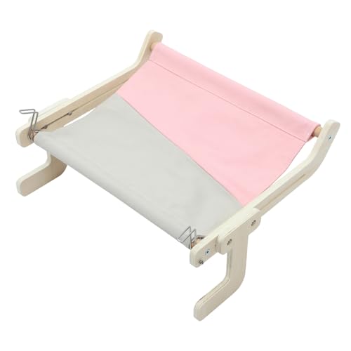 CORHAD Katzenschlafplatz Katzenbett Katzenfensterbank Hängematte Für Innenkatzen Robuste Und Verstellbare Holzliege Warme Schlafgelegenheit/pink Ideal Für Entspannte Katzenmomente Am Fenster CORHAD Katzenschlafplatz Katzenbett Katzenfensterbank Hängematte Für Innenkatzen Robuste Und Verstellbare Holzliege Warme Schlafgelegenheit/pink Ideal Für Entspannte Katzenmomente Am Fenster von CORHAD