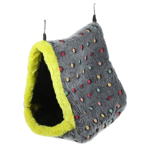 CORHAD Vogelnestbett Warme Papageienhängematte Vogel-hängehütte Käfig Papageiennest Haustier-Vogel-hängebett Papageien-hängebett CORHAD Vogelnestbett Warme Papageienhängematte Vogel-hängehütte Käfig Papageiennest Haustier-Vogel-hängebett Papageien-hängebett von CORHAD