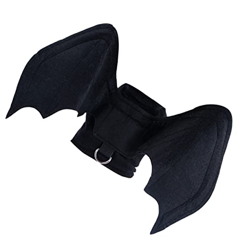 CORHAD Fledermausflügel für Halloween für Haustiere Katzen Halloween-Kostüm für Hunde und Katzen Fledermaus-Design einfaches An- und Ausziehen Größe S CORHAD Fledermausflügel für Halloween für Haustiere Katzen Halloween-Kostüm für Hunde und Katzen Fledermaus-Design einfaches An- und Ausziehen Größe S von CORHAD