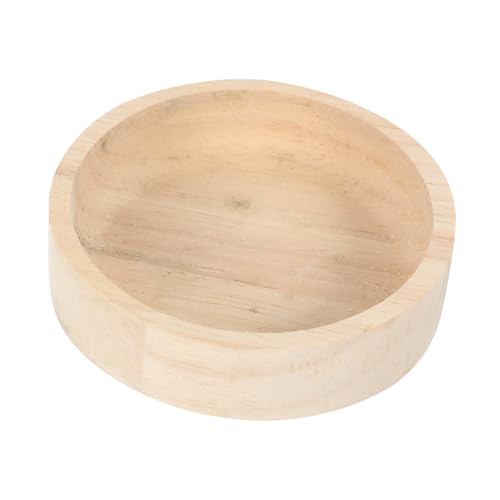 CORHAD Hamster Futterschale aus Holz Dekorativer Tierfutterhalter für Kleintiere Langlebige und Abwaschbare Futteraufbewahrung für Hamster Meerschweinchen und Andere CORHAD Hamster Futterschale aus Holz Dekorativer Tierfutterhalter für Kleintiere Langlebige und Abwaschbare Futteraufbewahrung für Hamster Meerschweinchen und Andere von CORHAD