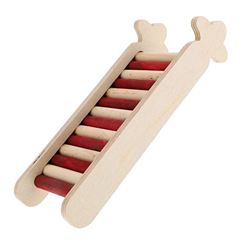 CORHAD Hamster Nest Leiter Spielzeug Aus Naturholz Für Kleintiere Dekorative Kletterhilfe Für Hamster Rennmäuse Meerschweinchen Und Andere Haustiere Installieren Sicher Und Geruchlos von CORHAD