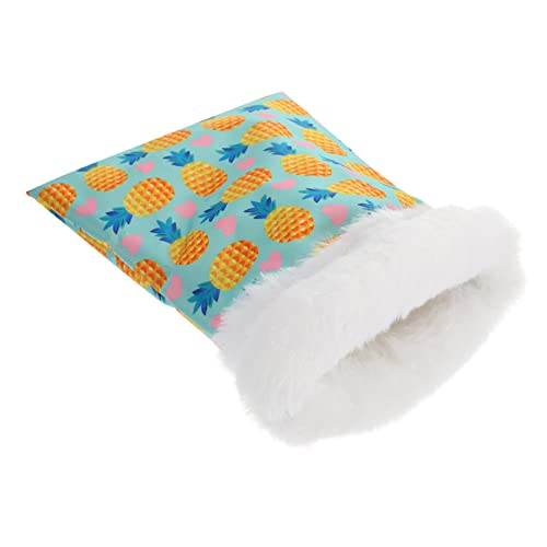 CORHAD Hamster Schlafsack Kleines Haustier Warmer Beutel Hamster Warmbett Schönes Hamsterbett Meerschweinchen Beutel Hamster Schlafbeutel Hamster Baumwollversteck Kleines von CORHAD