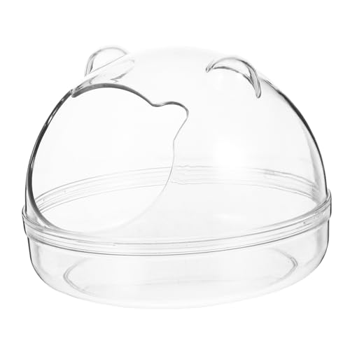 CORHAD Hamsterbadezimmer - Atmungsaktive Badewanne Für Hamster Mit Glatten Kanten Multifunktional CORHAD Hamsterbadezimmer - Atmungsaktive Badewanne Für Hamster Mit Glatten Kanten Multifunktional von CORHAD