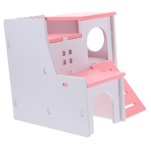 CORHAD Hamsterversteck Haus Für Kleine Tiere Gemütliches Hamsterhaus Mit Spielplattform Für Zwerghamster Ratten Und Kleintiere Fördert Entspannung Und Spielaktivität CORHAD Hamsterversteck Haus Für Kleine Tiere Gemütliches Hamsterhaus Mit Spielplattform Für Zwerghamster Ratten Und Kleintiere Fördert Entspannung Und Spielaktivität von CORHAD