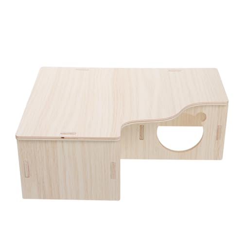 CORHAD Elegantes Mäusegehege Aus Holz Mit 3 Ebenen Für Hamster Dekorativ CORHAD Elegantes Mäusegehege Aus Holz Mit 3 Ebenen Für Hamster Dekorativ von CORHAD