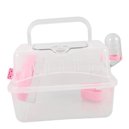 CORHAD Tragetasche Für Hamster Käfig Reise Hamsterkäfig Meerschweinchen Reisetragetasche Stabiles Material Transporttasche Für Haustiere Für Den Außenbereich Käfig Für Haustiere CORHAD Tragetasche Für Hamster Käfig Reise Hamsterkäfig Meerschweinchen Reisetragetasche Stabiles Material Transporttasche Für Haustiere Für Den Außenbereich Käfig Für Haustiere von CORHAD