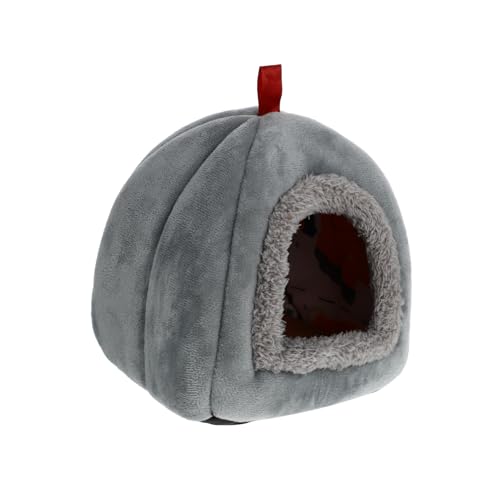 CORHAD Hamster Hideout Käfig Zubehör Pet Schlaf Bett Weiche Polsterung Warme Nest Für Kaltes Wetter Zufällige Farbe CORHAD Hamster Hideout Käfig Zubehör Pet Schlaf Bett Weiche Polsterung Warme Nest Für Kaltes Wetter Zufällige Farbe von CORHAD