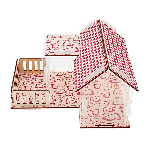 CORHAD Hamsterhaus Spielzeug Holz Acryl Konstruktion Bequemer Wohnraum CORHAD Hamsterhaus Spielzeug Holz Acryl Konstruktion Bequemer Wohnraum von CORHAD