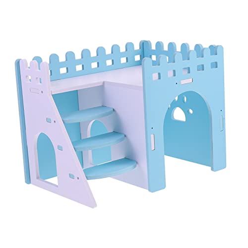 CORHAD Hamster Hideout Pet Nest Holz Aktivität Villa Sicher Robust Für Haustier Komfort von CORHAD