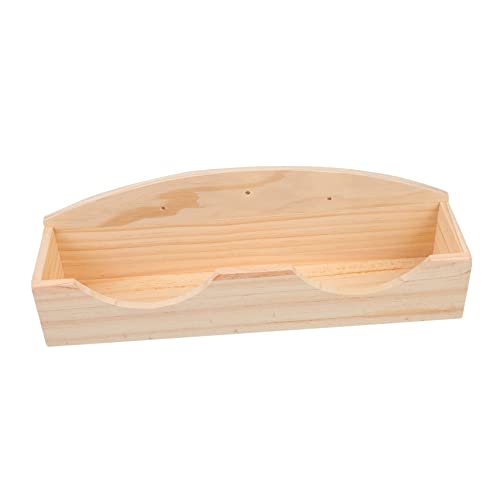 CORHAD Meerschweinchen-kuschelfutter-futtertasche Futterkrippe Aus Holz Leicht Zu Reinigendes Gestell Für Futtertrog von CORHAD
