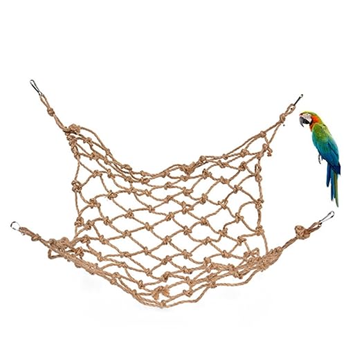 CORHAD Haustier Kletternetz Spielzeug Seil Kleiner Papagei Käfig Zubehör Vogel Spielzeug für Ara Wellensittich CORHAD Haustier Kletternetz Spielzeug Seil Kleiner Papagei Käfig Zubehör Vogel Spielzeug für Ara Wellensittich von CORHAD