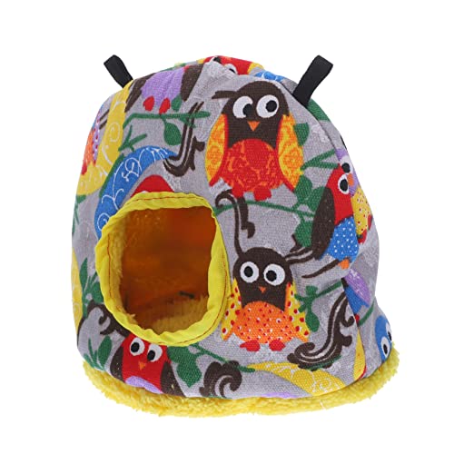 CORHAD Kuscheliges Vogelbett Für Winter Aufhängbares Nistkasten Für Papageien Bequemer Schlafplatz Für Vögel Für Käfige Und Ausflüge Großes Design CORHAD Kuscheliges Vogelbett Für Winter Aufhängbares Nistkasten Für Papageien Bequemer Schlafplatz Für Vögel Für Käfige Und Ausflüge Großes Design von CORHAD