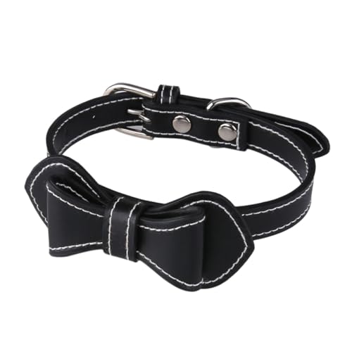 CORHAD Haustierhalsband Katzen Bowknot Kragen Pu Hundehalsband Heimtierbedarf Haustier Pu Kragen Haustier Hundehalsband CORHAD Haustierhalsband Katzen Bowknot Kragen Pu Hundehalsband Heimtierbedarf Haustier Pu Kragen Haustier Hundehalsband von CORHAD