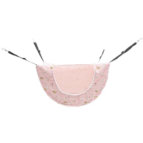 CORHAD Cat Hammock Für Katzen Atmungsaktive Doppel-Layer-hängematte Mit Verstellbaren Riemen Für Kleine Haustiere Wie Katzen Kaninchen Und Hamster Gemütlicher Schlafplatz von CORHAD