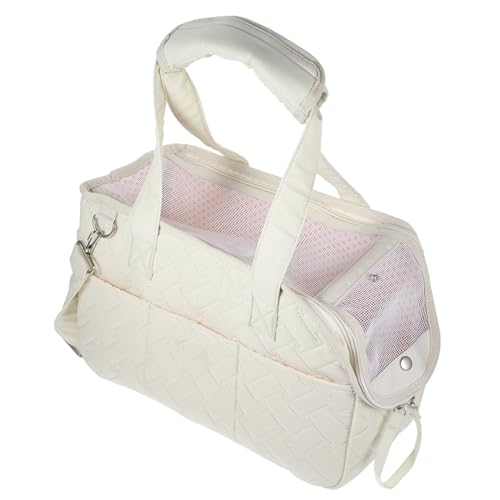 CORHAD Transportrucksack Katze Haustiertasche Mit Tasche Tragetasche Für Haustiere Kleine Katzentransportbox Katzen Haustier Reisetransportbox Outdoor Katzenbehälter Hasentransportbox Faltbare von CORHAD