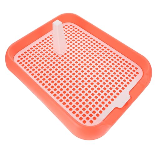 CORHAD Haustiertoilette Welpe Drinnen Welpenunterlagenhalter Mit Rost Gitter-toilettentablett Trainingsunterlagen Toilette Für Trainingstablett Für Welpen Pinkelnetz Gießen PIPI Pp Rosa CORHAD Haustiertoilette Welpe Drinnen Welpenunterlagenhalter Mit Rost Gitter-toilettentablett Trainingsunterlagen Toilette Für Trainingstablett Für Welpen Pinkelnetz Gießen PIPI Pp Rosa von CORHAD