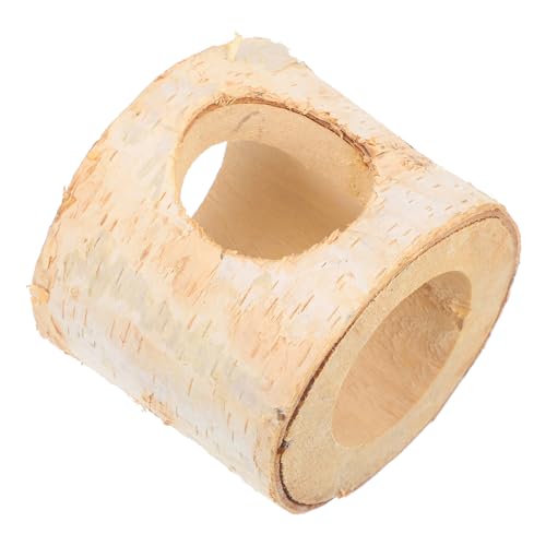 CORHAD Holz Hamster Versteck Tunnel für Kleintiere Sicheres und Geschmackloses für Hamster Zwergsyrer und Chinchillas für Nagergehege Rückzugsort CORHAD Holz Hamster Versteck Tunnel für Kleintiere Sicheres und Geschmackloses für Hamster Zwergsyrer und Chinchillas für Nagergehege Rückzugsort von CORHAD