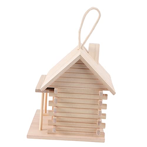CORHAD Holz-vogelhaus Mit Nistkasten-Design Für Kleine Vögel Bequemer Lebensraum Für Wellensittiche Und Andere Kleine Vögel Dekorativ Für Garten Und Terrassen CORHAD Holz-vogelhaus Mit Nistkasten-Design Für Kleine Vögel Bequemer Lebensraum Für Wellensittiche Und Andere Kleine Vögel Dekorativ Für Garten Und Terrassen von CORHAD