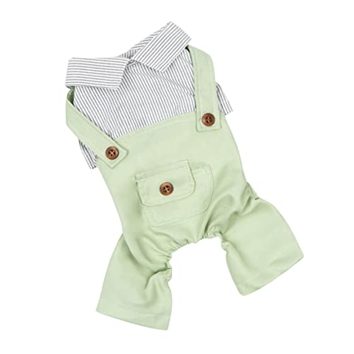 CORHAD Sommerkleidung Für Hunde Kätzchen-Kleidung Mädchenkleidung Sommerkleid Hunde-Overalls Kleiner Hund Polyester Vierbeinige Kleidung Welpe Welpenkleidung Welpen-Outfits Sommerhemden von CORHAD