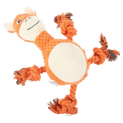 CORHAD Hundebissspielzeug Kauspielzeug Für Hunde Beißspielzeug Für Welpen Giraffentier-plüschspielzeug Kauplüschspielzeug Für Hunde Quietschspielzeug Für Giraffenhunde Beissen Baby Stoff CORHAD Hundebissspielzeug Kauspielzeug Für Hunde Beißspielzeug Für Welpen Giraffentier-plüschspielzeug Kauplüschspielzeug Für Hunde Quietschspielzeug Für Giraffenhunde Beissen Baby Stoff von CORHAD