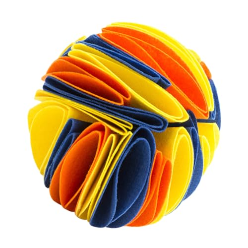 CORHAD Hundeschnüffelball Hundespielzeug Für Kleine Hunde Haustier Schnüffelt Beißspielzeug Für Hunde Dogman-Spielzeug Lebensmittelspielzeug Hündchenspielzeug Spielzeuge Filzstoff CORHAD Hundeschnüffelball Hundespielzeug Für Kleine Hunde Haustier Schnüffelt Beißspielzeug Für Hunde Dogman-Spielzeug Lebensmittelspielzeug Hündchenspielzeug Spielzeuge Filzstoff von CORHAD