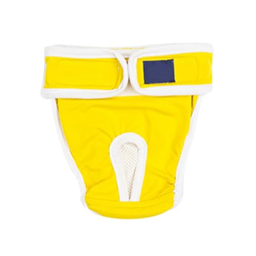CORHAD Hygienische Hundemenstruationshose für Weibliche Bequeme Waschbare und Atmungsaktive Hygienehosen Gelb S für Schutz Verschmutzungen und Störungen CORHAD Hygienische Hundemenstruationshose für Weibliche Bequeme Waschbare und Atmungsaktive Hygienehosen Gelb S für Schutz Verschmutzungen und Störungen von CORHAD