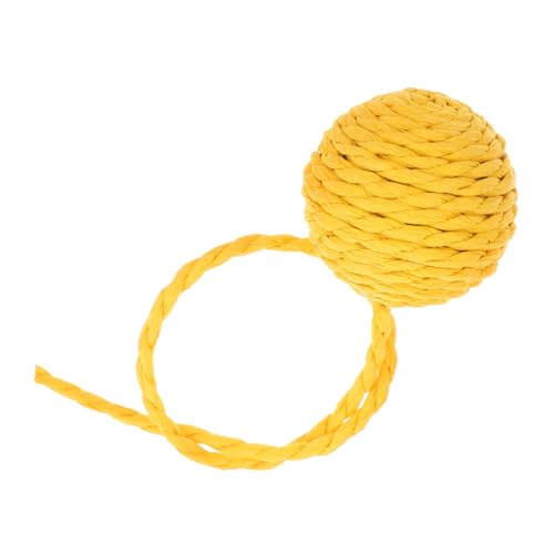CORHAD Interaktives Katzenspielzeug Sisal Kugel mit Glocke Ersatzball für Katzenkratzbaum Spiel und Kratzaccessoires für Drinnen aus Sicherem Papierseil Leicht zu Installieren CORHAD Interaktives Katzenspielzeug Sisal Kugel mit Glocke Ersatzball für Katzenkratzbaum Spiel und Kratzaccessoires für Drinnen aus Sicherem Papierseil Leicht zu Installieren von CORHAD