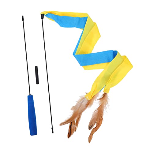 CORHAD Detachable Cat Teaser Mit Interaktiven Spielzeugen Flexibler Katzenangel Für Aktives Spielen Und Jagdinstinkte Für Katzen Und Kätzchen CORHAD Detachable Cat Teaser Mit Interaktiven Spielzeugen Flexibler Katzenangel Für Aktives Spielen Und Jagdinstinkte Für Katzen Und Kätzchen von CORHAD