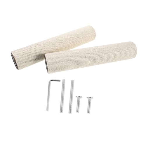 CORHAD Katzenbaum -säulen -säulenergänzung DIY Crocking Post Ersatz -katzenmöbel Katzenposten Dekorieren Katzenbaum Nachfüllpfosten Innenkatze Kratzerpfosten Plastik Khaki von CORHAD