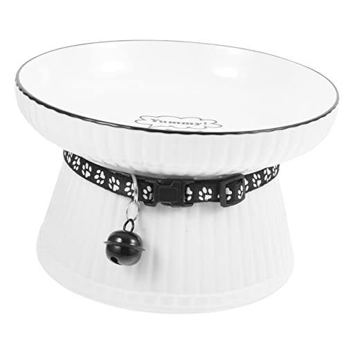 CORHAD Katzenfutter-Becken pet Food Container Hunde kotbeutel Katzennäpfe Katzennapf Katze erhöhte Schüssel Wassernapf für Hunde Anti-Schwarz Zubringer Wasserschale Speiseteller Keramik CORHAD Katzenfutter-Becken pet Food Container Hunde kotbeutel Katzennäpfe Katzennapf Katze erhöhte Schüssel Wassernapf für Hunde Anti-Schwarz Zubringer Wasserschale Speiseteller Keramik von CORHAD