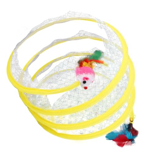 CORHAD Katzenspielzeug Katzenspielzeug Interaktives Katzentunnelspielzeug für Hauskatzen und Kätzchen CORHAD Katzenspielzeug Katzenspielzeug Interaktives Katzentunnelspielzeug für Hauskatzen und Kätzchen von CORHAD