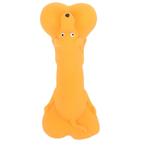 CORHAD Squeaky Dog Toy Für Welpen Cartoon-Design Langlebiges Interaktives Spielzeug Für Drinnen Und Draußen Fördert Die Fitness Spielverhalten von CORHAD