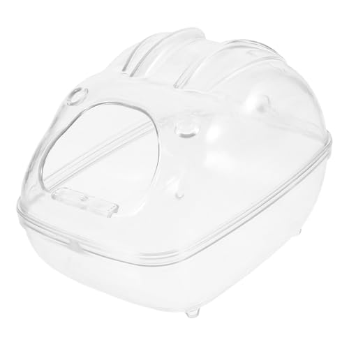 CORHAD Kleines Hamster Sandbad mit Transparenter Spritz Box Vielseitig als Toilette und Sandbad für Zwerghamster und Andere Kleintiere Einfach zu Reinigen Käfigdekoration Geeignet CORHAD Kleines Hamster Sandbad mit Transparenter Spritz Box Vielseitig als Toilette und Sandbad für Zwerghamster und Andere Kleintiere Einfach zu Reinigen Käfigdekoration Geeignet von CORHAD