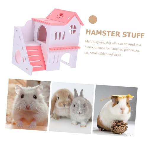 CORHAD Kleintier Versteck Haus für Hamster Meerschweinchen mit Gemütlichem Nestbereich Langlebig Sicher Entspannend für Kleine Nager als Haustier Rückzugsort von CORHAD
