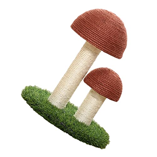 CORHAD Kratzbaum Für Katzen Mit Hoher Haftung Sisal-kratzbrett Spielzeug Für Kätzchen Kratzbrett in Pilzform Kätzchenspielzeug Katzenkratzspielzeug Aus Sisal CORHAD Kratzbaum Für Katzen Mit Hoher Haftung Sisal-kratzbrett Spielzeug Für Kätzchen Kratzbrett in Pilzform Kätzchenspielzeug Katzenkratzspielzeug Aus Sisal von CORHAD
