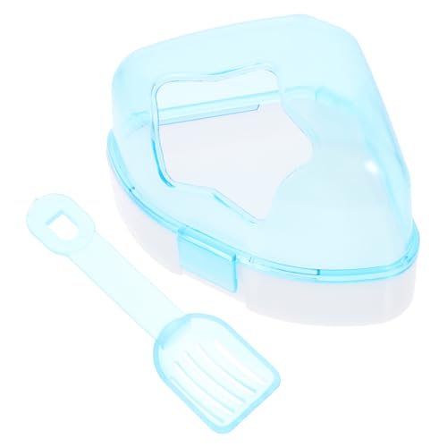 CORHAD Kunststoff Hamster Badewanne Kleintier Badebecken Multifunktional als Toilette und Waschbecken Für Kleine Haustiere Geeignet Leicht und mit Sternmuster CORHAD Kunststoff Hamster Badewanne Kleintier Badebecken Multifunktional als Toilette und Waschbecken Für Kleine Haustiere Geeignet Leicht und mit Sternmuster von CORHAD