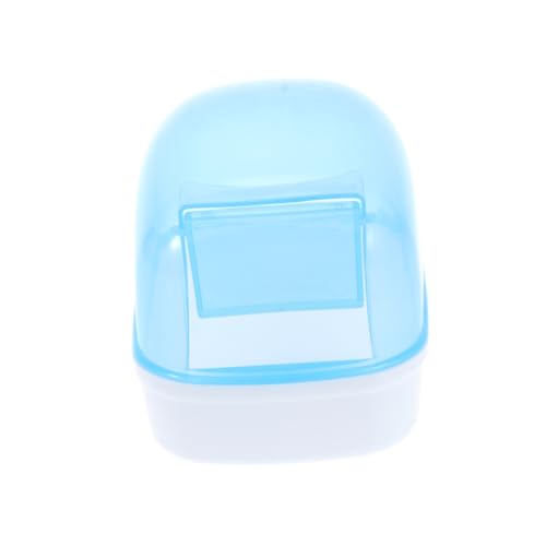 CORHAD Kunststoff Hamsterbadewanne für Kleintiere Robustes Badebecken mit Offenem Design Geeignet für Hamster Rennmäuse und Mäuse Bunte Farbenauswahl Praktische für Zufällige Farbe von CORHAD