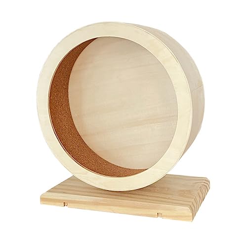 CORHAD Hamsterrad Spielzeug stummes Design für Haustiere Aktivitätsrad für Eichhörnchen Bären Igel Haustiersport von CORHAD