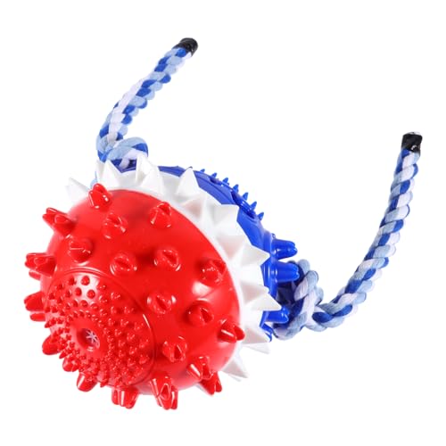 CORHAD Haustierspielzeug Hundeleckerli-Puzzle-Spielzeug Hundebeißspielzeug Welpenspielzeug Für Rotes Undichtes Seil CORHAD Haustierspielzeug Hundeleckerli-Puzzle-Spielzeug Hundebeißspielzeug Welpenspielzeug Für Rotes Undichtes Seil von CORHAD