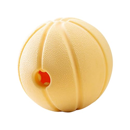 CORHAD Hundespielzeug mit Quietschgeräusch bissfester Kauball für Haustiere auslaufsicherer Leckerli-Spender zur Zahnreinigung von Welpen CORHAD Hundespielzeug mit Quietschgeräusch bissfester Kauball für Haustiere auslaufsicherer Leckerli-Spender zur Zahnreinigung von Welpen von CORHAD