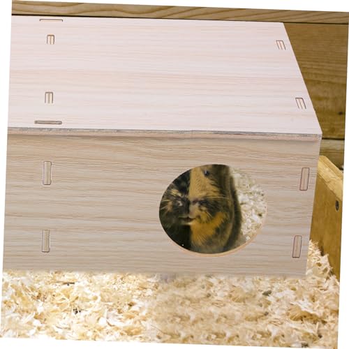 CORHAD Mehrkammer Haus für Meerschweinchen und Kleintiere Holzkonstruktion Versteck für Hamster und Chinchillas Dekorativ und Sicher CORHAD Mehrkammer Haus für Meerschweinchen und Kleintiere Holzkonstruktion Versteck für Hamster und Chinchillas Dekorativ und Sicher von CORHAD