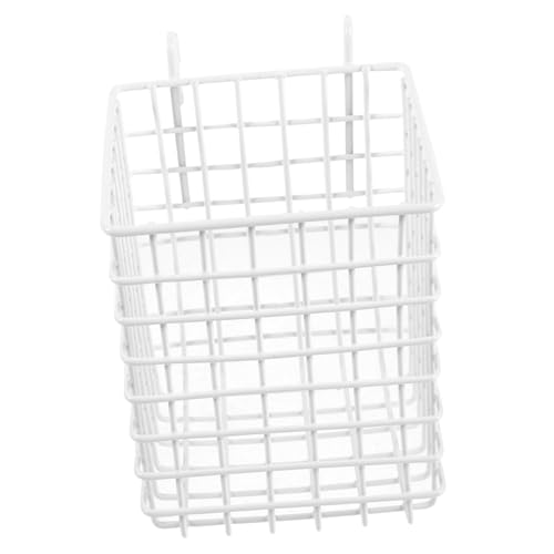 CORHAD Metall Heuhalter Kaninchen Futterautomat für Käfige Robustes Heurack für Kaninchen Meerschweinchen Chinchillas Platzsparend Einfache Installation Hygienische Futterstelle für von CORHAD