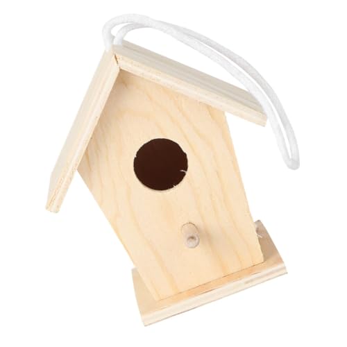 CORHAD Bausatz Vogelhaus Vogelhaus Selber Bauen Set Mini Diy Vogelhaus Aus Unbehandeltes Vogelhaus Zum Bemalen Handgemachtes Nistkasten Mit Juteseil Für Kreative Bastelprojekte Ideal Für Vögel Und Als CORHAD Bausatz Vogelhaus Vogelhaus Selber Bauen Set Mini Diy Vogelhaus Aus Unbehandeltes Vogelhaus Zum Bemalen Handgemachtes Nistkasten Mit Juteseil Für Kreative Bastelprojekte Ideal Für Vögel Und Als von CORHAD
