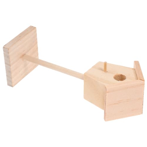 CORHAD Mini Holz Vogelhaus zum Bemalen Stabiles Kleines Nistkästchen für Puppenhäuser Handgefertigte Deko und Vogelhaus Bastelset Naturbelassenes Mini Vogelhäuschen als Hausmodell CORHAD Mini Holz Vogelhaus zum Bemalen Stabiles Kleines Nistkästchen für Puppenhäuser Handgefertigte Deko und Vogelhaus Bastelset Naturbelassenes Mini Vogelhäuschen als Hausmodell von CORHAD