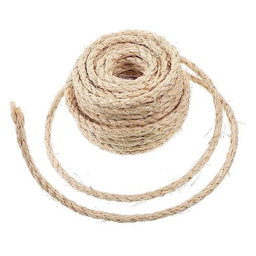 CORHAD Robustes Kratzbaumseil Verschleißfestes Sisal Für Katzenkratzunterlage Einfaches Reparaturset CORHAD Robustes Kratzbaumseil Verschleißfestes Sisal Für Katzenkratzunterlage Einfaches Reparaturset von CORHAD