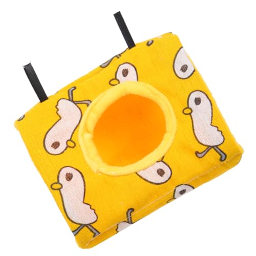 CORHAD Hängende Papageien-hängematte Atmungsaktives Nest Aus Wasserdichtes Vogelbett Für Kleine Vögel Wie Sittiche Und Kanarienvögel Spielzeug Und Schlafplatz Für Haustiere von CORHAD
