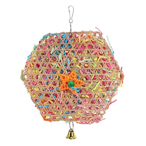 CORHAD Spielzeug Für Papageien Rattan-kauspielzeug Papageienspielzeug Vogelspielzeug Kleines Rattanballspielzeug Für Vögel CORHAD Spielzeug Für Papageien Rattan-kauspielzeug Papageienspielzeug Vogelspielzeug Kleines Rattanballspielzeug Für Vögel von CORHAD