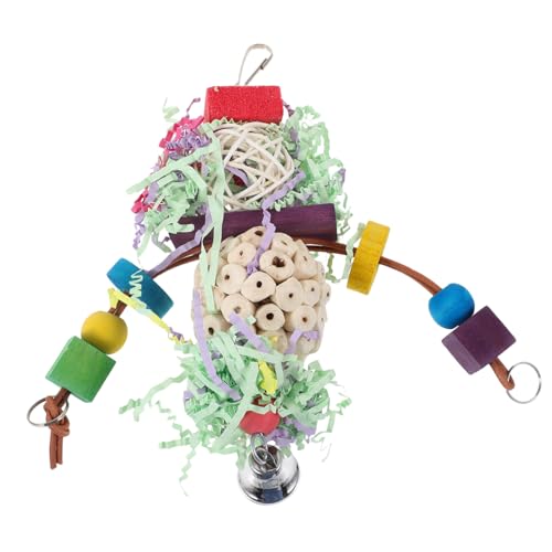 CORHAD Papagei Kauspielzeug Kauendes Papageienkäfig-schredderspielzeug Spielzeug Zum Trainieren Von Sittichen Vogelkäfig-hängespielzeug Vogelhäcksler Hängend Papier Kleiner Papagei CORHAD Papagei Kauspielzeug Kauendes Papageienkäfig-schredderspielzeug Spielzeug Zum Trainieren Von Sittichen Vogelkäfig-hängespielzeug Vogelhäcksler Hängend Papier Kleiner Papagei von CORHAD